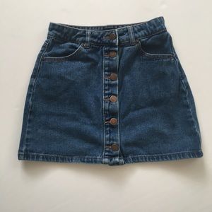 Forever 21 l Jean Mini Skirt